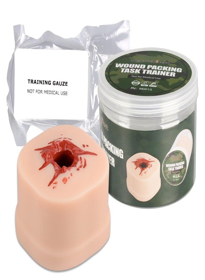 Medarchitect Wound Packing Task Trainer, Bleed Control Tourniquet Trainer, Basic Wound Packing Trainer for Medical Education - Image 1
